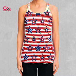 Custom Sublimation Print <b>Running</b> Vest Sublimated <b>Running</b> <b>Singlet</b> Women's Tank Top Hot Sale Custom Size Women's Tank Top - Product Image 6