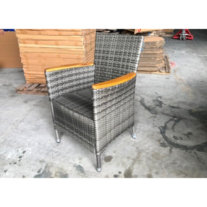 Sillón de Mimbre de Ratán Moderno para Comedor, Precio de Fábrica, Muebles de Exterior con Revestimiento Impermeable PA, Embalaje en Cartón, Hecho en Vietnam - Product Image 6