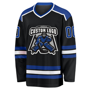 Diseño de Logotipo Personalizado Premium, Camisetas de Hockey sobre Hielo Sublimadas, Uniformes de Hockey sobre Hielo 100% Poliéster para Atletas Profesionales - Product Image 1