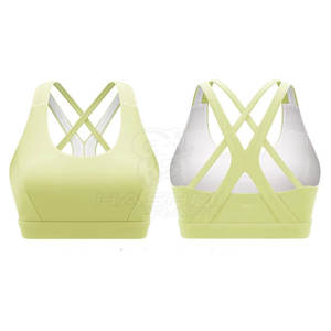 Soutien-gorge de sport léger et confortable, fabriqué avec un tissu respirant qui vous garde au sec et frais pendant l'entraînement. - Product Image 4