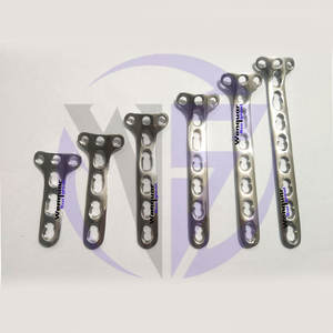 Plaque en T de 3,5 mm en acier inoxydable, implant orthopédique vétérinaire pour traumatismes, certifié CE, qualité chirurgicale - Product Image 3