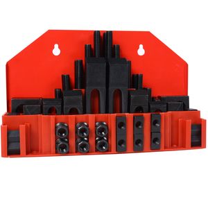 58-Piece T Slot <b>Clamping</b> Kit Mill Machinist Set with 5/8 <b>Table</b> Slot 1/2 13 Stud Size for Vise - Product Image 5