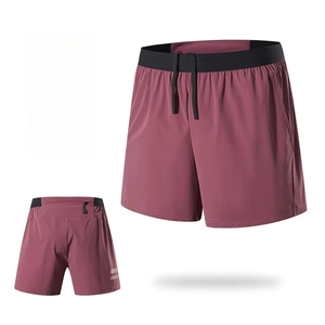 Men's High Street Double <b>Layer</b> Breathable Eco-Friendly Polyester/Mesh Fitness Gym Training Sports Shorts Quick Dry Workout - Product Image 6