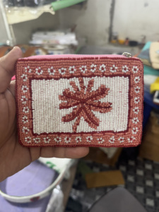 Diseñador de estilo bohemio indio para mujer, gran capacidad, hecho a mano, mensajero, compras de noche, bolso de mano, estilo bohemio con cuentas, venta al por mayor - Product Image 6
