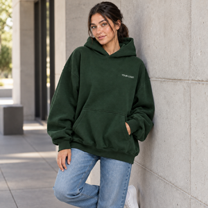 Sweat à capuche décontracté personnalisé pour femme, Hoodie oversize pour femme, Streetwear décontracté, Fabricant en gros de vêtements décontractés pour femme - Product Image 6