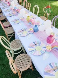 Cuna de Mimbre Tejida para Niños, Alquiler para Fiestas de Cumpleaños y Eventos, Diseño Escandinavo, Uso en Dormitorio, de 3 a 8 Años - Product Image 3
