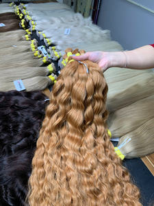 Extensiones de Cabello Humano Virgen al por Mayor, 100g, Alta Calidad, Naturales, Onduladas, Super Double Drawn - Product Image 5