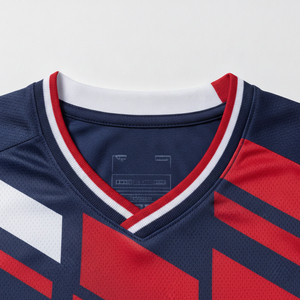 Tenue de football personnalisée sublimée, maillot de football antibactérien pour équipe, vente en gros, tenue de football sublimée élastique à séchage rapide - Product Image 6