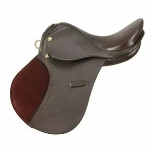 Premium English Jumping Horse Saddle Genuine Leather Equestrian Riding Saddle | Comfortable durable and Lightweight Training - Product Image 2