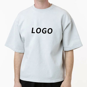 บริการ OEM เสื้อยืดโอเวอร์ไซส์คุณภาพดีที่สุดสำหรับผู้ชาย ทรงหลวม พิมพ์ลาย ดีไซน์ล่าสุด คุณสมบัติที่ดีที่สุด เสื้อยืดโอเวอร์ไซส์สำหรับผู้ชาย - Product Image 6