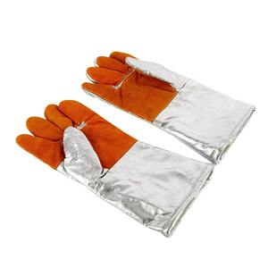 Cowhide Leather Fireman Firefighter Waterproof Membrane Cut Resistant Lining Fire Fighting <b>Gloves</b> - Product Image 4
