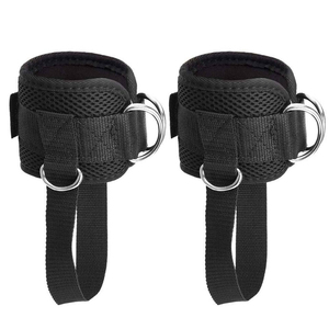 Adjustable Breathable Nylon <b>Ankle</b> Guards With Metal Rings For Sports Injury Protection Unisex Adult <b>Support</b> Brace - Product Image 1