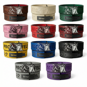 เข็มขัดยกน้ำหนักคุณภาพสูง ดีไซน์อนิเมะตามสั่ง รองรับหลัง ช่วยเสริมสร้างความแข็งแรง สำหรับการออกกำลังกายแบบคอมเพรสชั่น อุปกรณ์เสริมสำหรับยิม - Product Image 1