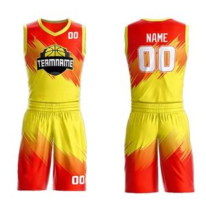 Último diseño hombres mujeres baloncesto Jersey transpirable personalizado sublimado malla personalizar equipo nombre baloncesto uniforme Jóvenes Adultos - Product Image 4