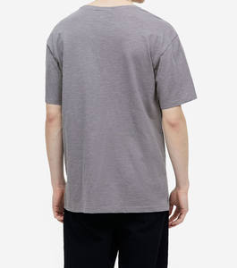 Vente en gros de t-shirts pour hommes 100% coton t-shirts unis vierges de haute qualité vêtements décontractés impression personnalisée fournisseur OEM style classique - Product Image 2