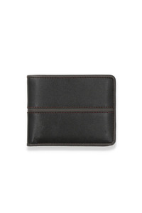 Men's Card Holder Solid Bi-fold Daily Low MOQ Custom Logo High Quality Short Multi Business Genuine Leather for Men <b>RFID</b> Fashion - Product Image 3