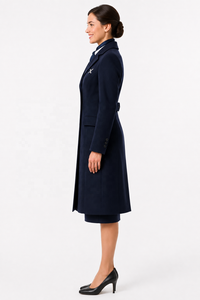 Fabricante de Uniformes Personalizados para Aerolíneas |   Proveedor de Uniformes para Tripulación de Aerolíneas |   Fábrica de Uniformes de Aerolínea OEM ODM | Abrigo de Invierno - Product Image 3