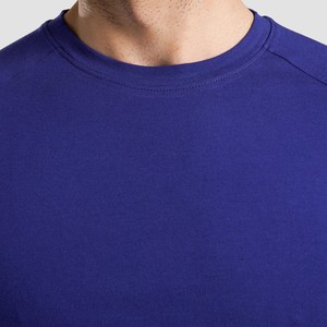 Wholesale Customized Logo <b>Men's</b> High Quality Running T-Shirts Slim Fit <b>Half</b> <b>Sleeve</b> Spandex/Cotton Quick Dry Breathable - Product Image 5
