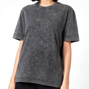 Camisetas de Manga Corta para Mujer, Casuales, Vintage, Ecológicas, de Secado Rápido, Personalizables, de Alta Calidad, 100% Algodón, Sólidas - Product Image 4