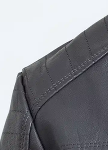 Premium Everyday Comfortable Outerwear <b>Jacket</b> with Stand Collar and Long Sleeve Construction - Product Image 4