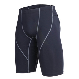 Pantalones Cortos de Compresión Lisos para Hombre a Precios de Mayoreo, Pantalones Cortos Deportivos para Correr, Entrenar y Hacer Ejercicio - Product Image 2