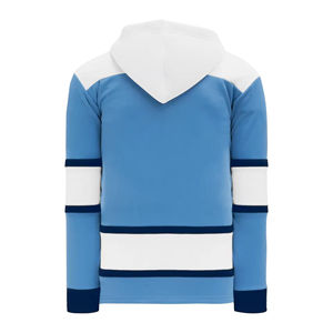 Sweat à capuche d'hiver 100 % coton avec impression par sublimation, logo personnalisé sur le devant pour équipe sportive masculine - Product Image 4
