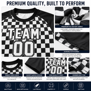 Maillot de football/soccer unisexe personnalisé – Clubs, équipes, écoles – Sublimé, extensible dans quatre directions, séchage rapide, respirant, devant sublimé - Product Image 5