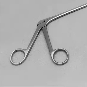 Pinzas de 120 mm y 4.2 mm para hueso etmóideo, de mordida descendente, manuales, de acero inoxidable alemán, tipo Rongeur, juego de instrumentos para cirugía ORL - Product Image 5