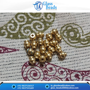 Top Solid Brass Ribbed Spacer <b>Beads</b> Custom Metal <b>Beads</b> Wholesale <b>Direct</b> Market - Product Image 6