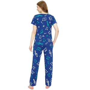 Factory Breathable Women Pajamas Organic Cotton Soft Moisture Wicking Nightwear OEM - Product Image 2