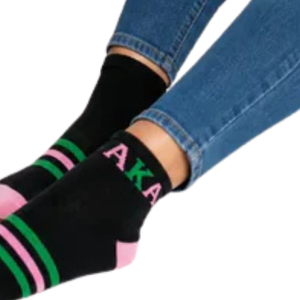 Calcetines Deportivos Negros, Rosas y Verdes con Soporte para el Arco, Transpirables y Elásticos para Mujer, Ideales para Correr - Product Image 5