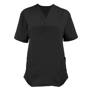 Offre Spéciale – Ensembles d'uniformes médicaux unisexes en tissu doux lavable anti-rides pour infirmières et personnel hospitalier (haut et pantalon jogger) - Product Image 2