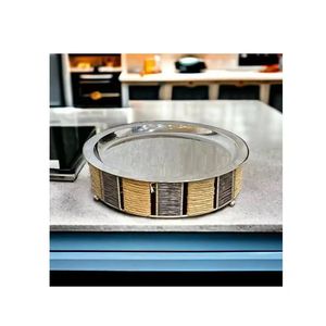 Copper Stainless Steel Chafing Dish with Hanging Lid <b>Buffet</b> Food Warmer Catering Soup <b>Server</b> Hotel Restaurant Serveware - Product Image 6