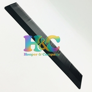 HOOPER and COMPANY HAC-HAWS-8 Nuevo Soporte para Pelucas de Acero Inoxidable Negro Mate Resistente y Duradero con Logotipo Personalizado - Product Image 5