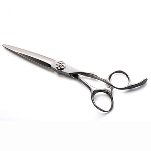 Kit de ciseaux de coiffure en acier inoxydable, ciseaux de barbier, peigne double face, pinces rouges, peigne de coupe de cheveux, outil de coiffage - Product Image 3