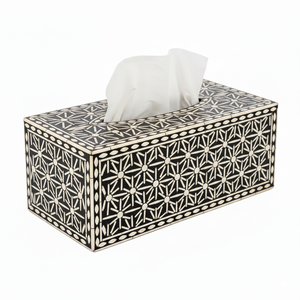 AZ ENTERPRISES Meena – Boîte à mouchoirs décorative traditionnelle en MDF et bois, faite à la main, écologique et durable, pour la décoration intérieure - Product Image 2