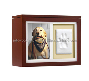 Pet <b>Photo</b> <b>Frame</b> Wooden Urns Handmade Cremation Keepsake Urns Made Of High Quality - Product Image 2