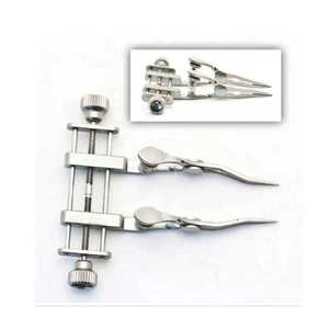 Pinces micro-chirurgicales Ikuta pour la chirurgie plastique et la neurochirurgie, pinces micro-vasculaires en acier inoxydable, pinces vasculaires Acland réutilisables - Product Image 6