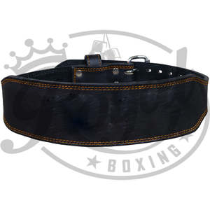 เข็มขัดออกกำลังกายหนังวัวแท้คุณภาพสูงแบบยูนิเซ็กซ์ พร้อมโลโก้สั่งทำพิเศษ หัวเข็มขัดนีโอพรีน ดีไซน์ใหม่ สำหรับยกน้ำหนักและฟิตเนส - Product Image 3