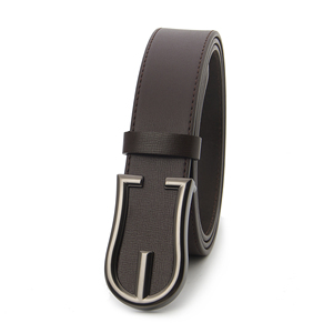 Cinturones de Cuero Vacuno con Hebilla de Cobre, Cinturón Casual Vintage Ecológico para Hombre - Product Image 3