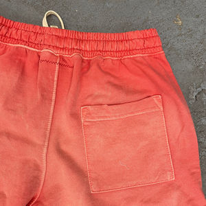 Pantalones Cortos Deportivos para Hombre, Personalizados de Fábrica, Lavado Ácido, 100% Algodón, Diseño Desgastado, Estilo Urbano con Bolsillos - Product Image 3