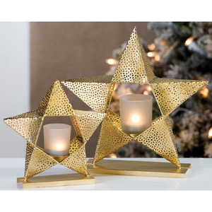 Elegant Gold Plated Metal Iron Lantern Candle Wax Storage Container Perfect <b>Incense</b> <b>Holders</b>&<b>Aromatherapy</b> <b>diffuser</b> - Product Image 2