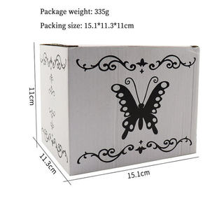 IKZARSA Boîte de rangement professionnelle transparente en plastique ABS marron durable, organisateur d'outils de coiffure, porte-ciseaux et peignes - Product Image 6