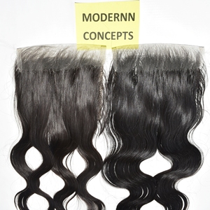 Cabello Humano Natural Virgen con Cutícula Alineada, Trama Genius, Cierre de Encaje HD 6*6, Ondulado, de Templo Indio Negro, Venta al por Mayor, Proveedor Económico - Product Image 6