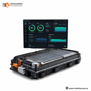 การพัฒนาระบบตรวจสอบ การพัฒนาระบบจัดการแบตเตอรี่ด้วย IoT สำหรับซอฟต์แวร์ตรวจสอบสภาพแบตเตอรี่ ระบบไฟฟ้า - Product Image 4