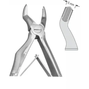 Fórceps de extracción de molares superiores y centrales superiores para niños Instrumentos quirúrgicos dentales - Product Image 1