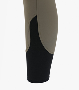 Pantalones de Montar a Caballo de Cintura Alta para Mujer, Elásticos en Cuatro Direcciones, Largos hasta el Tobillo, con Bolsillos, Color Sólido, Spandex y Nailon - Product Image 5