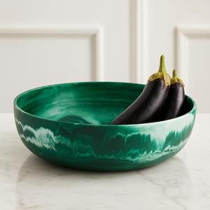 Elegante tazón de resina epoxi para servir en la mesa, ideal para el entretenimiento en el hogar, agregando un toque decorativo sofisticado. - Product Image 2