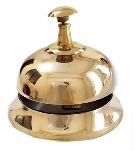 Campana de escritorio de metal duradera, campana de servicio para mostrador de recepción, restaurante, hotel, campana de llamada para oficina y servicio de hostelería - Product Image 1