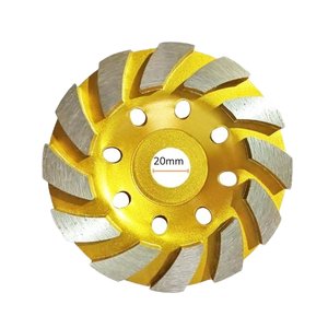 Discos de Diamante de Resina de 100 mm (4 Pulgadas) para Amoladora Angular, Grano 30, Alta Dureza, Desbarbado, Pulido de Concreto y Granito - Product Image 1